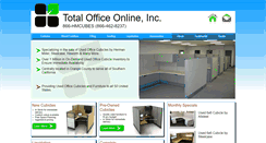 Desktop Screenshot of buycubiclesdirect.com